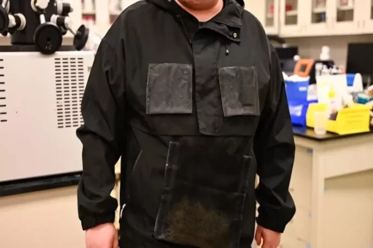 "Scientists have developed a jacket that extracts drinking water from the air