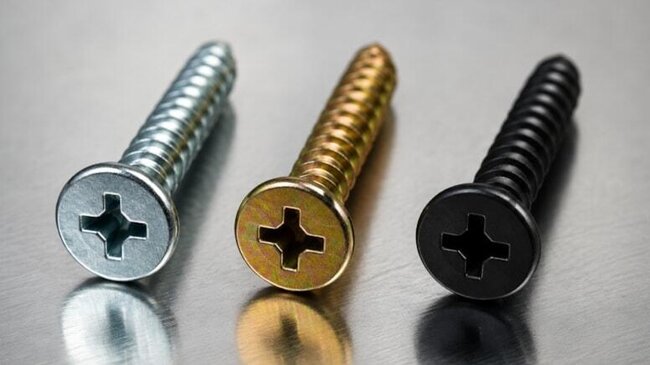 The Reason Why Screws Come in Black, Gold, and Silver Has Been Revealed