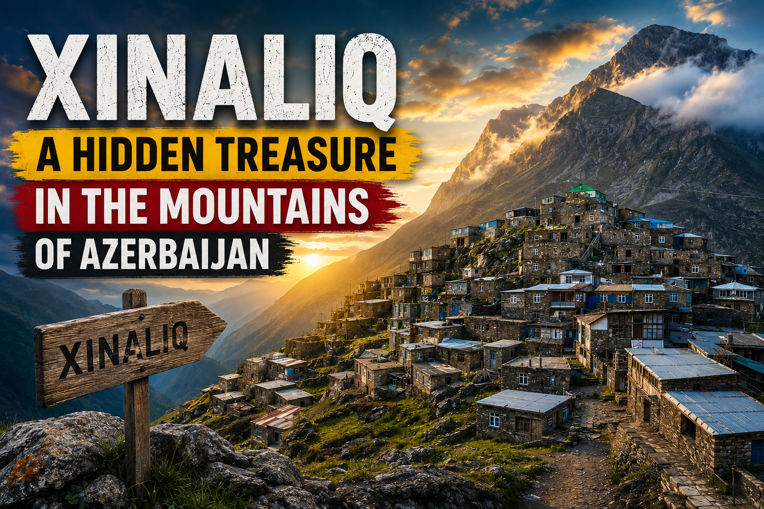 The Mystery of Khinalig: An Ancient Settlement Preserving Thousands of Years of History in Azerbaijan’s Mountains