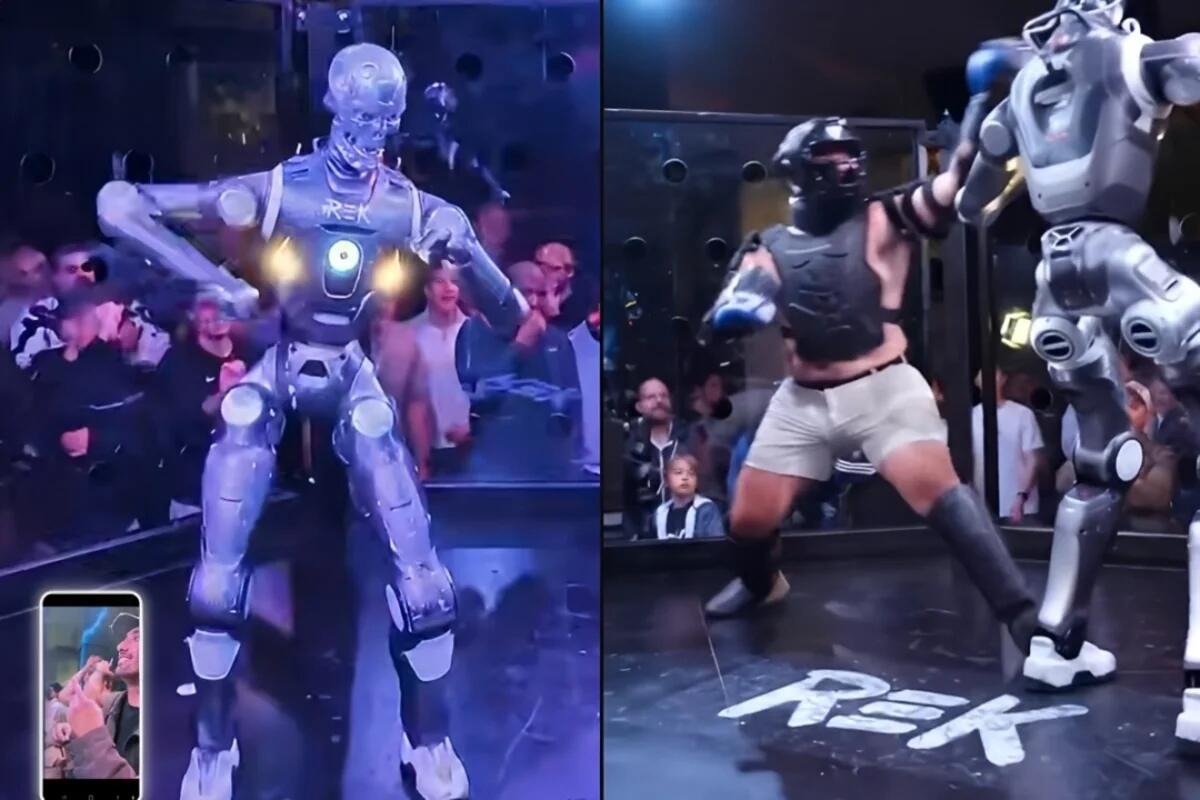 Tarixdə ilk: İnsanla robot arasında döyüş keçirildi - (Video)